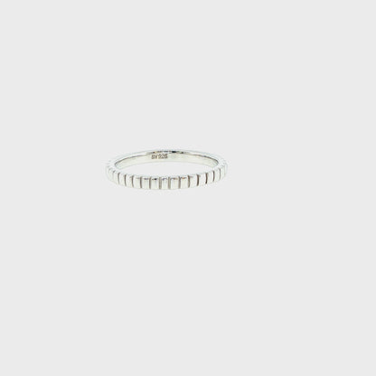 ラインテクスチャー バンドリング 2mm／シルバー925